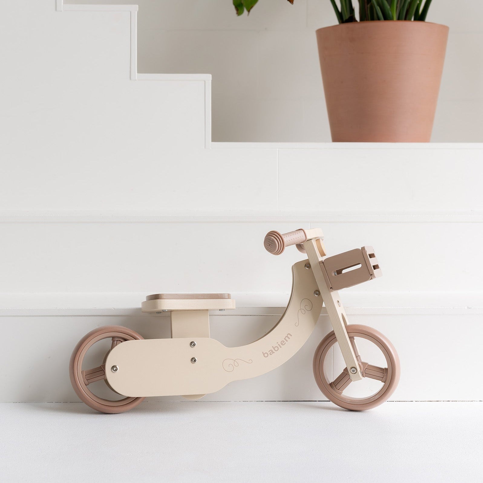 Babiem® 2-in-1 Balance Bike James | Adjustable from 3 to 2 Wheels