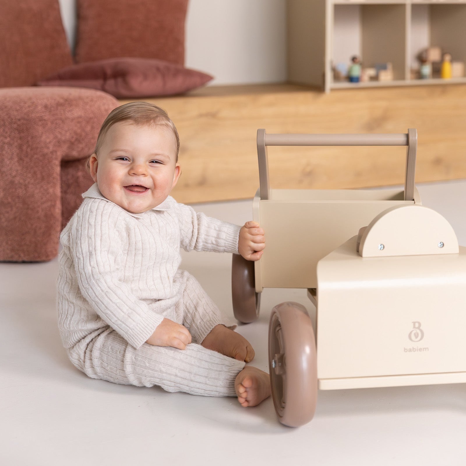 Babiem® Lastcykel Moos | Inklusive tillbehör