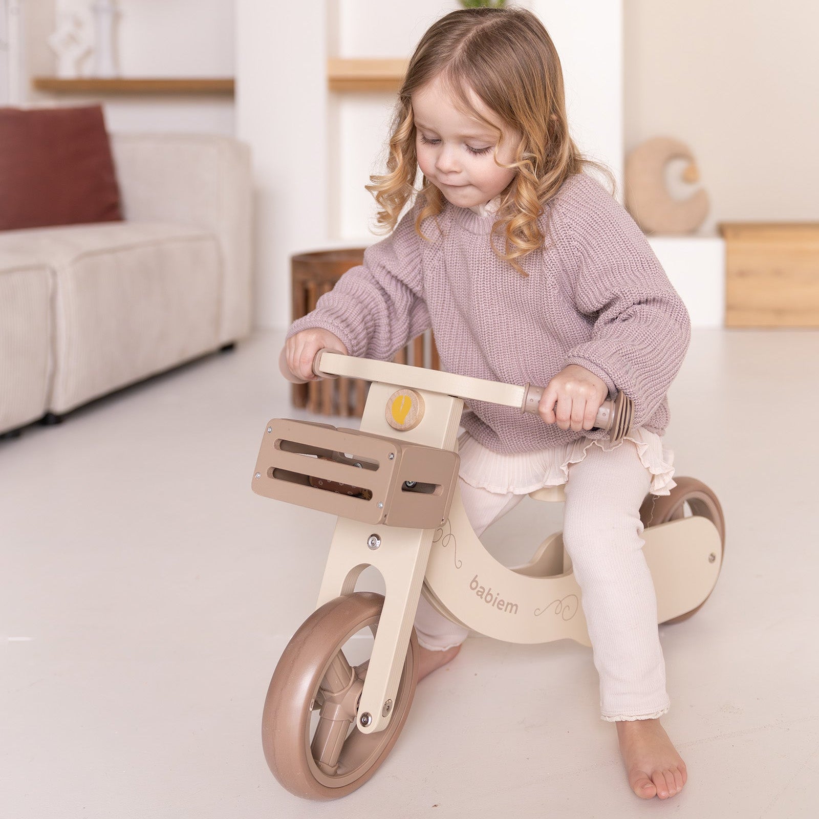 Babiem® 2-in-1 Balance Bike James | Adjustable from 3 to 2 Wheels